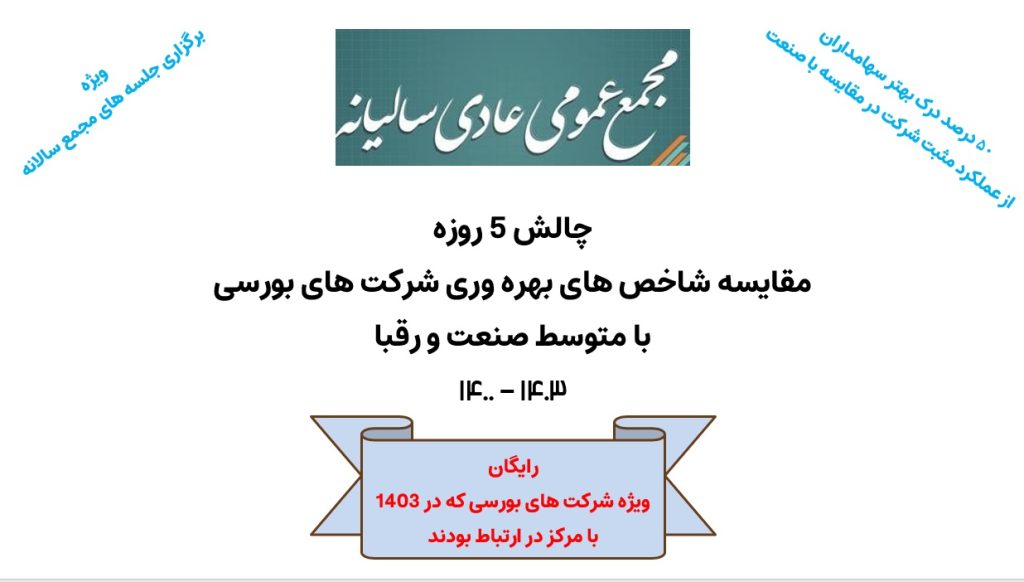 چالش شرکت های بورسی